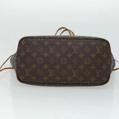 Pre-owned Louis Vuitton Neverfull Brown Canvas Tote Bag ()