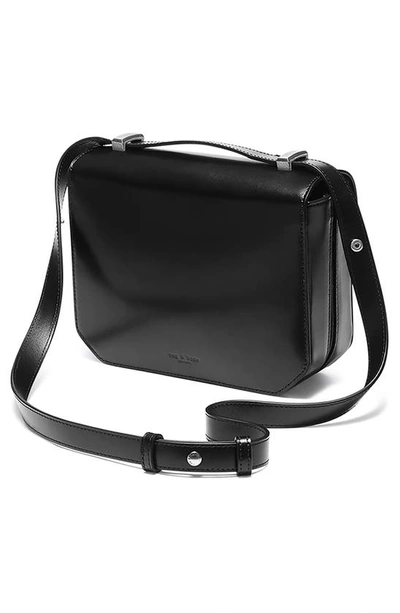 Shop Rag & Bone Max Leather Crossbody Bag In Black