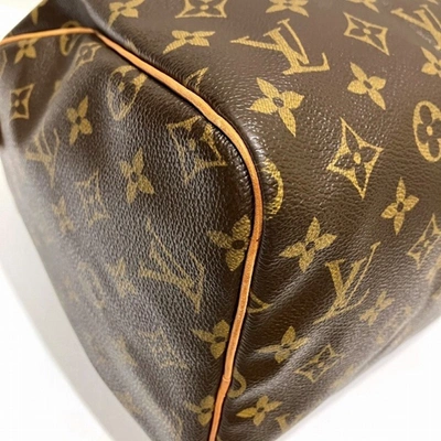 Pre-owned Louis Vuitton Speedy 30 Brown Canvas Tote Bag ()