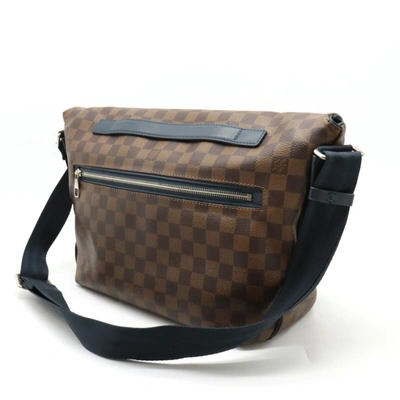 Pre-owned Louis Vuitton Sprinter Brown Canvas Shopper Bag ()