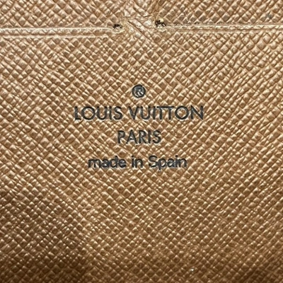 Pre-owned Louis Vuitton Zippy Wallet Brown Canvas Wallet  ()