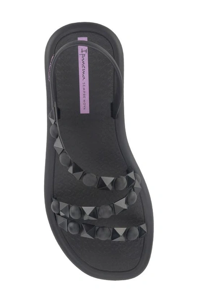 Shop Ipanema Meu Sol Flatform Slingback Sandal In Black