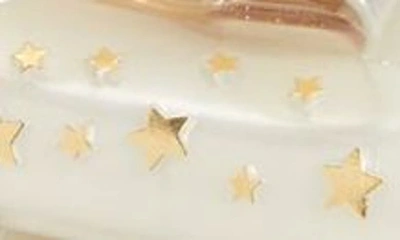 Shop Melissa Kids' Mini Mar Star Sandal In White Metallic
