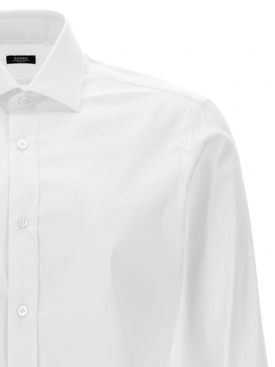 Barba Napoli Barba Lightweight Shirt In White