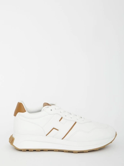 Shop Hogan H641 Sneakers In White