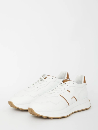 Shop Hogan H641 Sneakers In White
