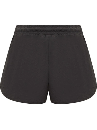 Shop Off-white Crispy Ny Mesh Shorts In Black
