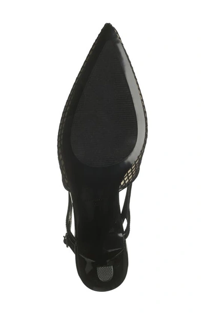Shop Steve Madden Legaci Slingback Pointed Toe Pump In Black Multi