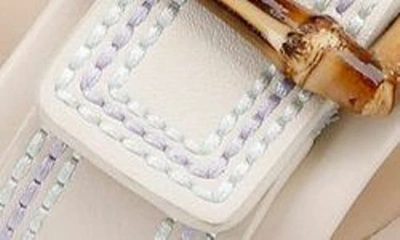 Shop L Agence Aurore Ankle Strap Espadrille Platform Wedge Sandal In Ecru