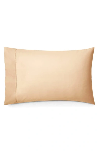 Shop Dkny Set Of 2 Luxe Egyptian Cotton 700 Thread Count Pillowcases In Gold Dust