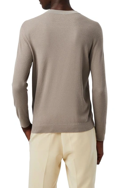 Shop Alphatauri Facas Cashmere Blend Sweater In Mud