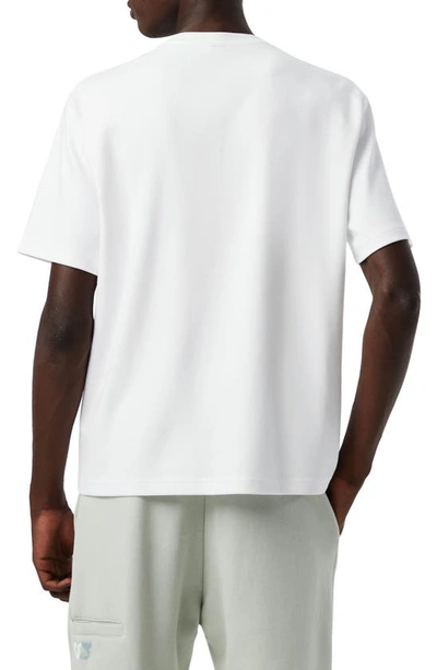Shop Alphatauri Janso Organic Cotton Graphic T-shirt In White