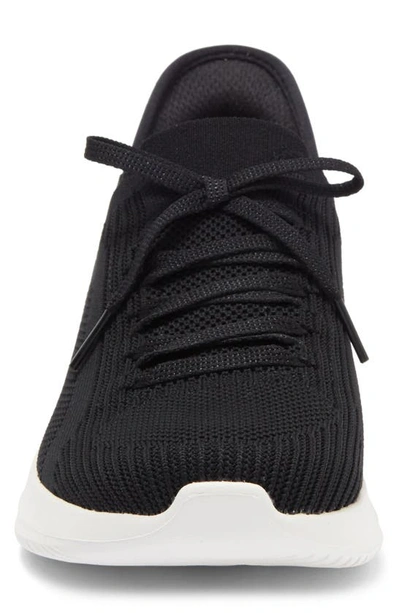 Shop Skechers Ultra Flex 3.0 Slip-on Sneaker In Black