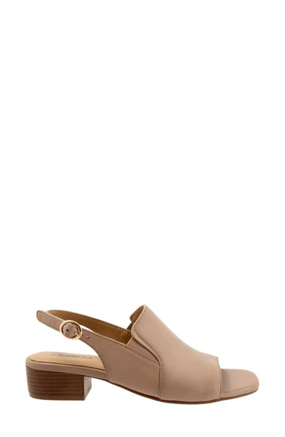 Shop Trotters Nila Slingback Sandal In Taupe