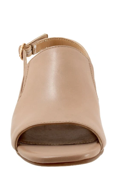 Shop Trotters Nila Slingback Sandal In Taupe