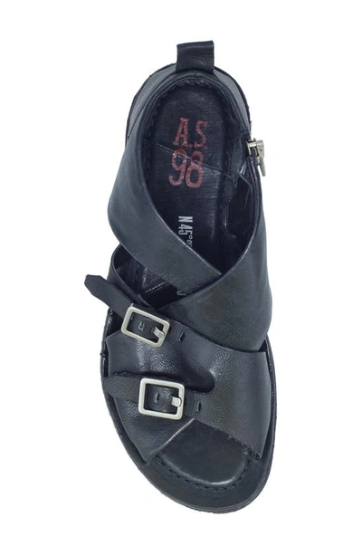 Shop As98 A.s.98 Riggs Sandal In Black