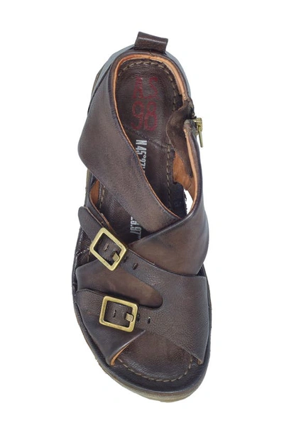 Shop As98 A.s.98 Riggs Sandal In Chocolate