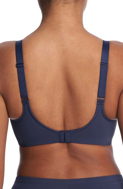 Shop Natori Power Comfort Underwire Sports Bra In Twilight