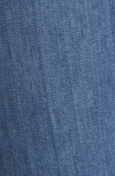 Shop Frame Braided High Waist Crop Mini Bootcut Jeans In Istanbul