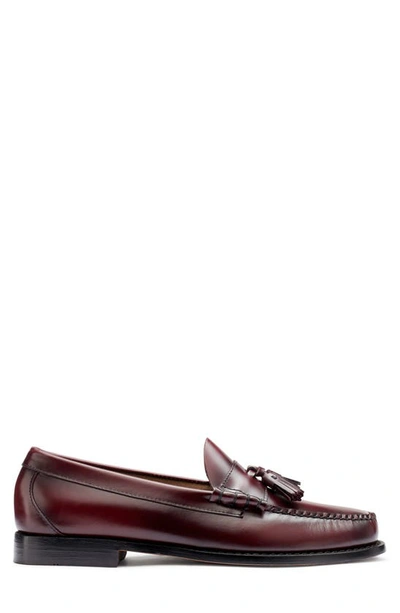 G.h.bass Lennox Tassel Weejun Loafer In Wine