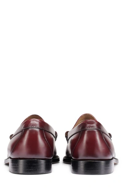 Shop G.h.bass Lennox Tassel Weejun Loafer In Wine