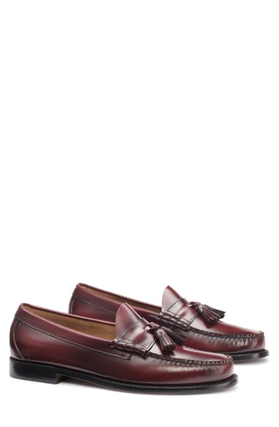 Shop G.h.bass Lennox Tassel Weejun Loafer In Wine