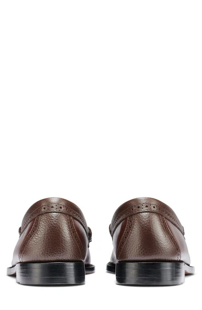 Shop G.h.bass Larkin Tassel Brogue Weejun Loafer In Brown