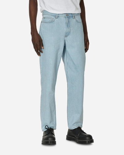 Shop Apc Martin Jeans Bleached Out In Blue
