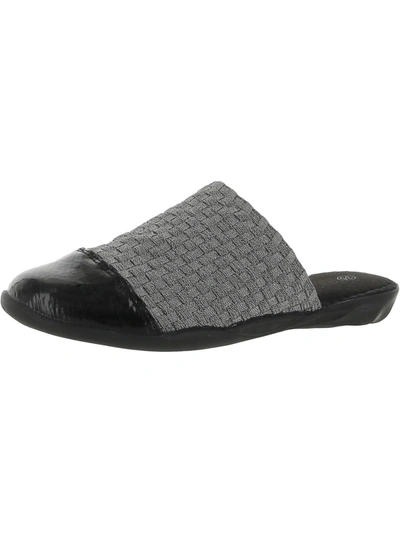 BERNIE MEV RIVERA WOMENS LEATHER SLIP-ON MULES 