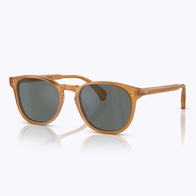Shop Oliver Peoples Sunglasses In Brown