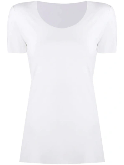 Shop Wolford Aurora Short-sleeved T-shirt In White