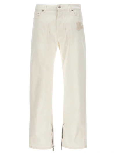Shop Off-white 90 Jeans White
