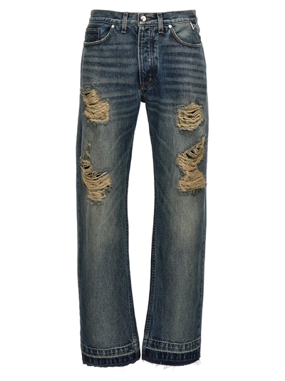 Shop Rhude Beach Bum Jeans Blue