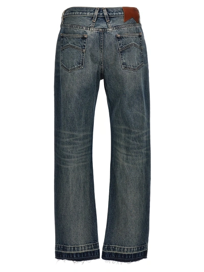 Shop Rhude Beach Bum Jeans Blue