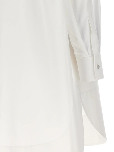 Shop Alexander Mcqueen Chemisier Dress Dresses White