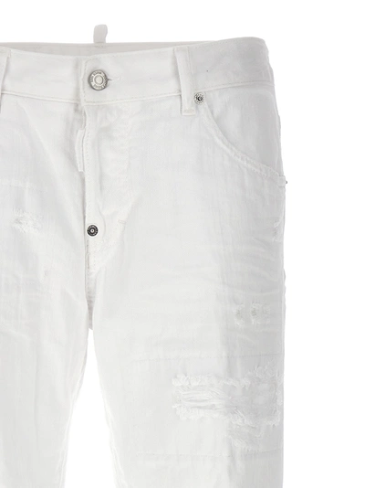 Shop Dsquared2 Cool Girl Jeans White