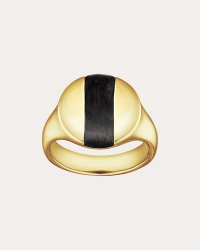 Shop Kinraden Women's Konrad Ring In Black/gold
