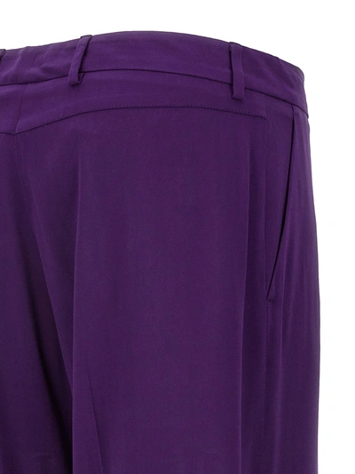 Shop Alberto Biani Hippy Pants Purple