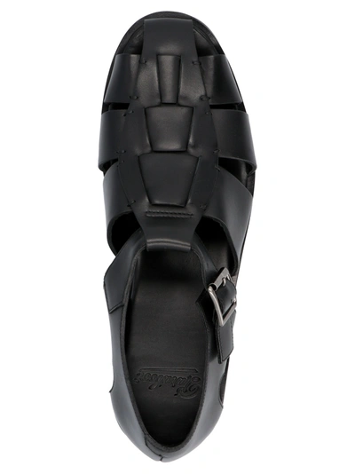 Shop Paraboot Pacific Sandals Black