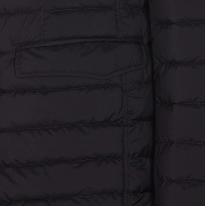 Herno Quilted Down Jacket Casual Jackets And Parka Blue In Blue