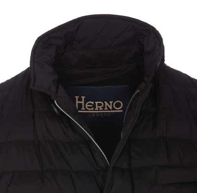 Shop Herno Coats In Black