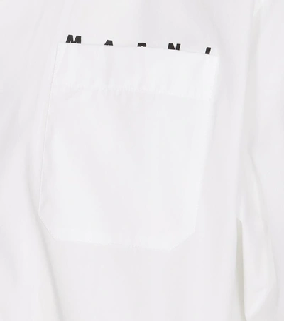 Shop Marni Shirts In White