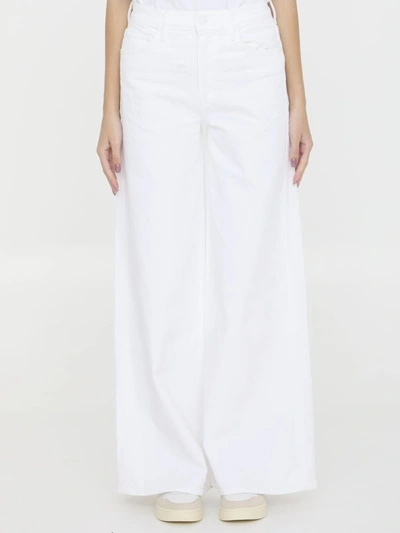 Shop Mother The Undercover Jeans In White