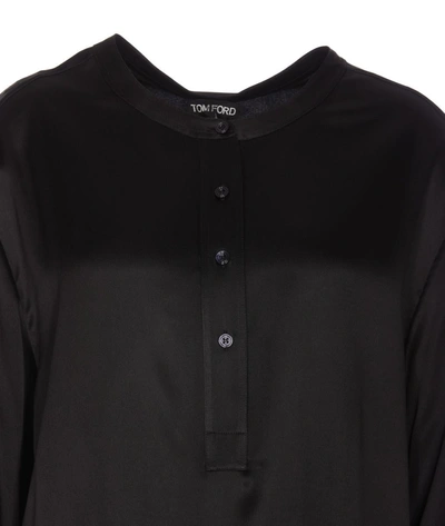 Shop Tom Ford Shirts In Black
