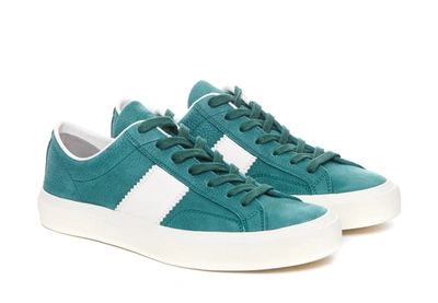 Shop Tom Ford Sneakers In Green