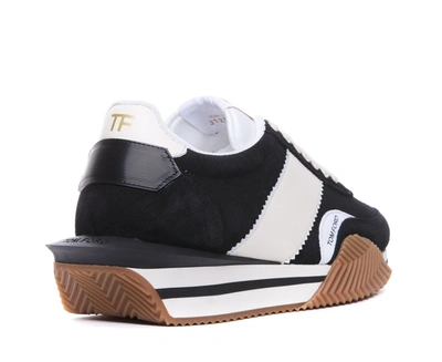 Shop Tom Ford Sneakers In Black
