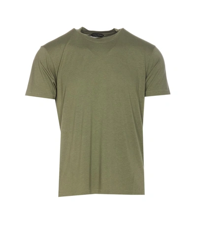 Shop Tom Ford T-shirts And Polos In Green