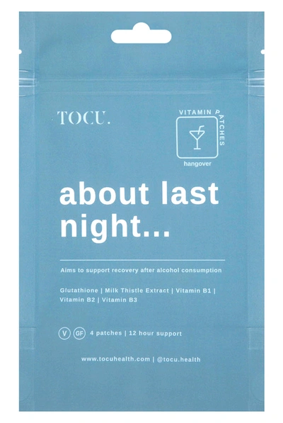 Shop Tocu About Last Night Hangover Vitamin Patches