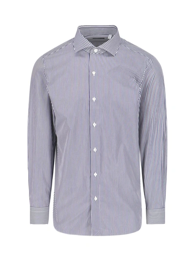 Finamore 1925 Finamore Shirts In Blue