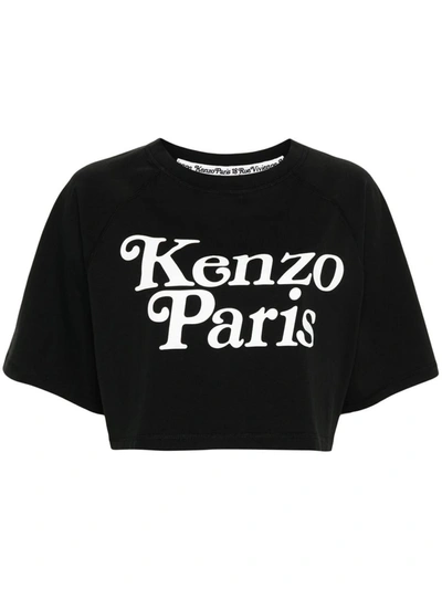 Shop Kenzo T-shirt With Verdy Bear Print In Black